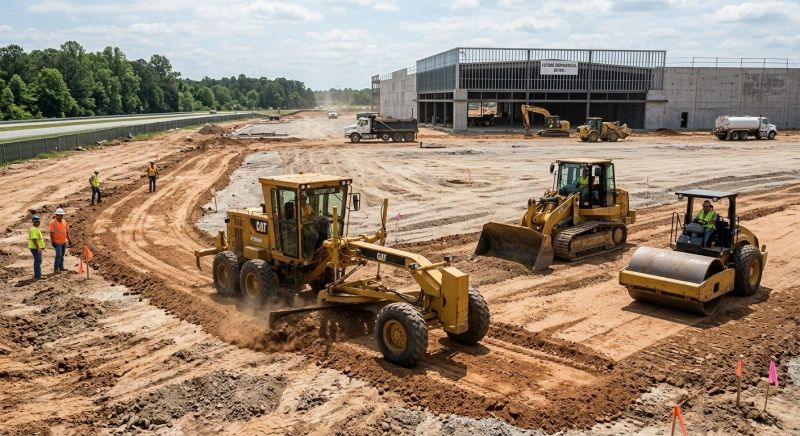 Commercial Grading Service in South Houston, TX