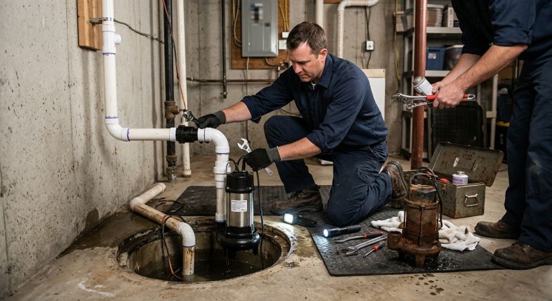 Ejector Pump Installation in Boston, MA