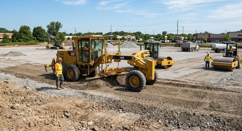 Parking Lot Excavation in Atlanta, GA