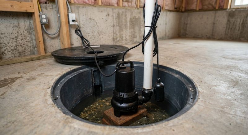 Basement Drainage Installation in Des Moines, IA